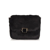 Plush Fur Crossbody Bag Soft Shoulder Purse Chain Satchel