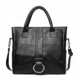 Large Capacity Brown Tote Bag for Women