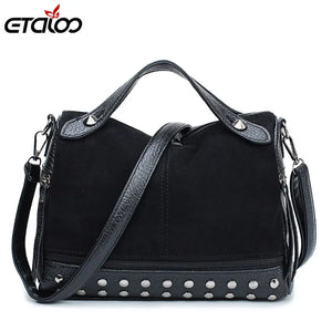 PU Leather Women Bag Large Capacity Tote Bags Big Ladies Shoulder Bag