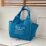 Women Canvas Tote Bag Print Large Shoulder Bag Retro Shopping Beach Bag