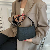Women Mini Underarm Chain Shoulder Bag Ladies Felt Tote Bag