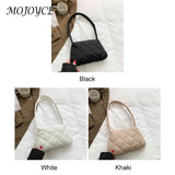 Quilted Women's Commute Bag Nylon Zipper for Autumn Winter