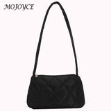 Quilted Women's Commute Bag Nylon Zipper for Autumn Winter