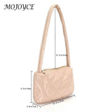 Quilted Women's Commute Bag Nylon Zipper for Autumn Winter