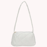 Quilted Top-handle Travel Purse Soft Nylon Bag for Autumn Winter