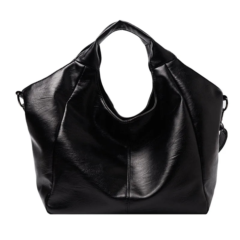 Women Large Shoulder Bags Soft Leather Messenger Bag