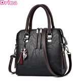 Women Tote Bag Fringed Shoulder Bags High Leather Messenger Bag Satchels