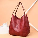 Women Handbags Three-layer Pocket Ladies Shoulder Bags Women Bag