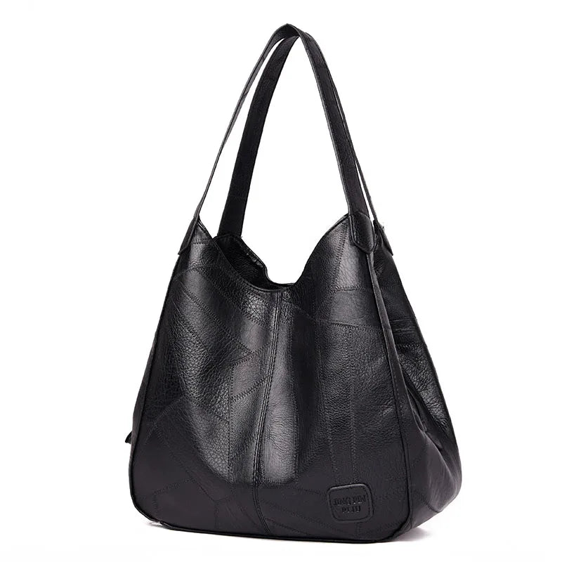 Women Handbags Three-layer Pocket Ladies Shoulder Bags Women Bag