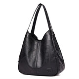 Women Handbags Three-layer Pocket Ladies Shoulder Bags Women Bag