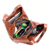 Women Handbags Three-layer Pocket Ladies Shoulder Bags Women Bag