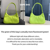 Nylon Hobo Underarm Bag Women Single Shoulder Clutch Purse Handbags