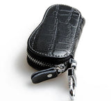 Women Key Wallets Leather Housekeeper Zipper Car Keys Holder Organizer Case