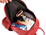Women Lady School Leather Girls Backpack Travel Shoulder Bag