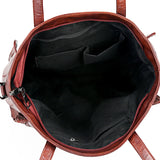 High Leather Tote Bag Large Capacity Shoulder Handbag