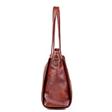 High Leather Tote Bag Large Capacity Shoulder Handbag