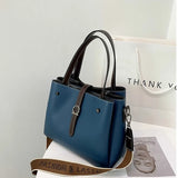 Women Large-capacity Double Compartment Handbag Female Casual Shoulder Bag