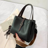 Women Large-capacity Double Compartment Handbag Female Casual Shoulder Bag