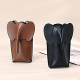 Elephant Shape Leather Shoulder Messenger Bag for Women