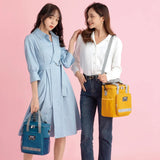Women Lunch Bag Handbag Large Capacity Waterproof Bring Meal Cooler Pouch