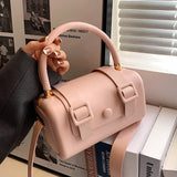 Women Mini Pu Leather Handbags Tote Shoulder Bag Winter