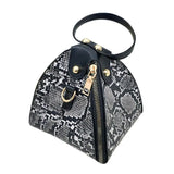 Leopard Print Women's Large Capacity Leather Shoulder Bag Messenger Bag