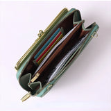 Women Leather Shoulder Bag Large Capacity Multifunction Phone Purse Messenger Wa