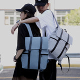 Women Man Business Backpack Waterproof A4 Book Bag Female Schoolbag