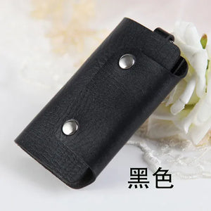 Key Holder Wallet PU Leather Unisex Organizer Bag Keys Housekeeper