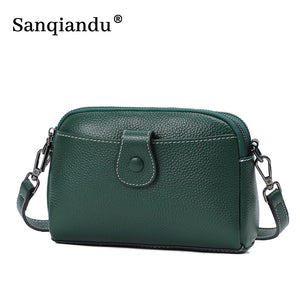 Soft Leather Women Messenger Bag Crossbody Shoulder Bags