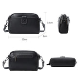 Soft Leather Women Messenger Bag Crossbody Shoulder Bags