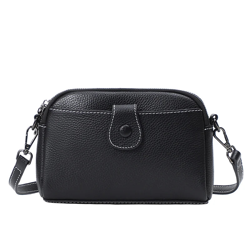 Soft Leather Women Messenger Bag Crossbody Shoulder Bags
