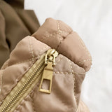 Women Messenger Bag Cotton-Padded Down Bag for Autumn Winter