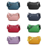Waterproof Nylon Messenger Bag Large Capacity Crossbody Handbag