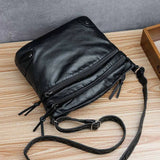 Women Messenger Bag PU Leather Soft Handle Casual Ladies Solid Small