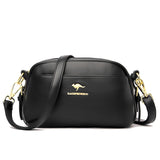 Soft Leather Women Messenger Bag Shoulder Crossbody Mother Bags