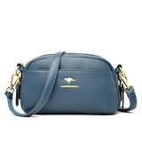 Soft Leather Women Messenger Bag Shoulder Crossbody Mother Bags