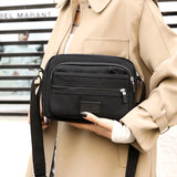 Waterproof Nylon Messenger Bag Crossbody Handbag Travel Purse