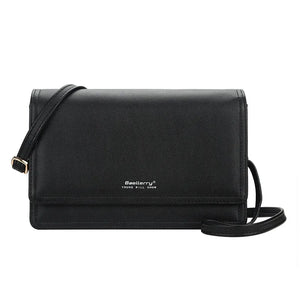 Sequined PU Leather Women Messenger Bag
