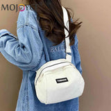 Nylon Women Messenger Bag for Weekend Vacation Camping