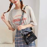 Women Messenger Bags Pu Leather Female Shoulder Bags for Women High Cosmetic Bag