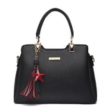 Vintage Leather Women Bag Top-Handle Purse Shoulder Tote KL545