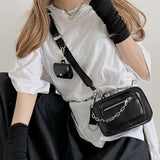 Women Messenger Belt Bag Pack leather Waist Bags Girl Travel