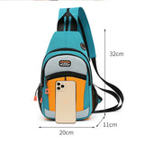 Women Mini Backpack Small Chest Bag Messenger Bag Female Sports Bag