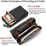 Women Mini Crossbody Bag & Handbag Clips Phone Packet Female Clutch Wallet
