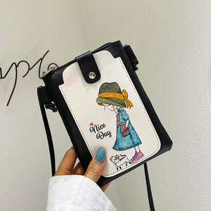 Women Mini Summer Shoulder Diagonal Bag All-match Mobile Phone Bag