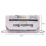 Women PU Leather Shoulder Bag Printing Underarm