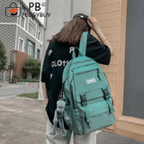 Women Nylon Backpack Portable Travel Waterproof Schoolbag