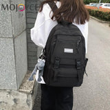 Women Nylon Backpack Portable Travel Waterproof Teenager Schoolbag