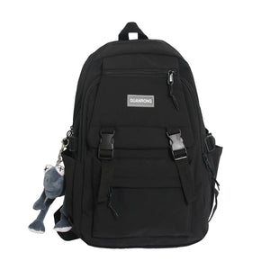 Women Nylon Backpack Portable Travel Waterproof Schoolbag